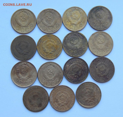 15 монет по 5 копеек 1930-1956 годов - DSCN7428.JPG