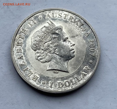 1 доллар Австралия 2007 год - IMG_7398