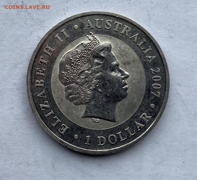 1 доллар Австралия 2007 год - IMG_7397