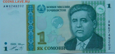 Таджикистан 1 сомони 1999 г. до 03.01.24 - DSCN9120.JPG