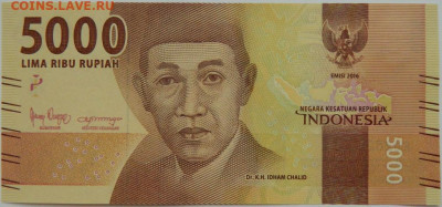 Индонезия 5000 рупий 2016 г.  до 03.01.24 - DSCN8395.JPG