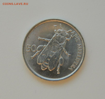 Словения 50 стотинов 1995 г. (Фауна) до 04.01.24 - DSCN9290.JPG