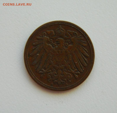 Германия 1 пфенниг 1907 г. "А" до 11.01.24 - DSCN0035.JPG