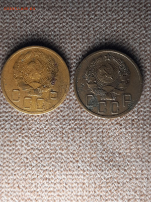Погодовка СССР 2 монеты: 5к 1935н, 5к 1936 Фикс - 5к 1935н,1936 КопнинРев А