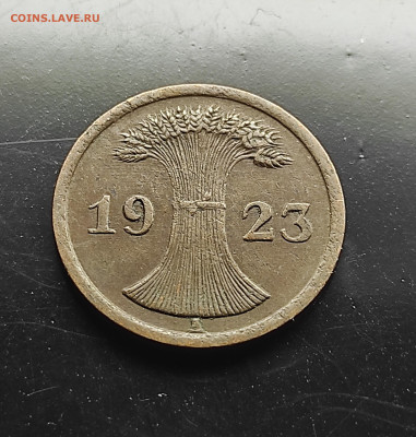 Германия 2 пфеннига 1923 (А) до 15.01.2024 - IMG_20240108_231542