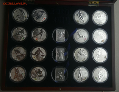 3 рубля 2014 Сочи полный набор все 19 монет до 25.01 в 22-00 - IMG_20240118_154824