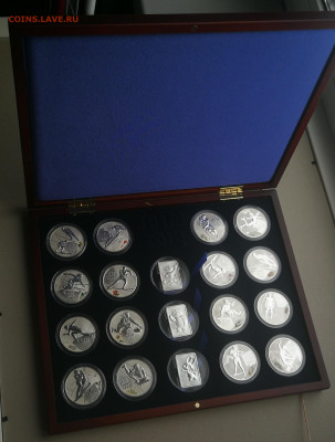 3 рубля 2014 Сочи полный набор все 19 монет до 25.01 в 22-00 - IMG_20240118_154816