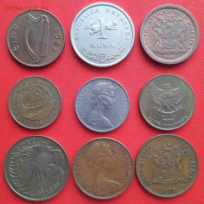 ФИКС: Монеты мира (1) – до 22:00, 02.02.2024 - Лот 1-2