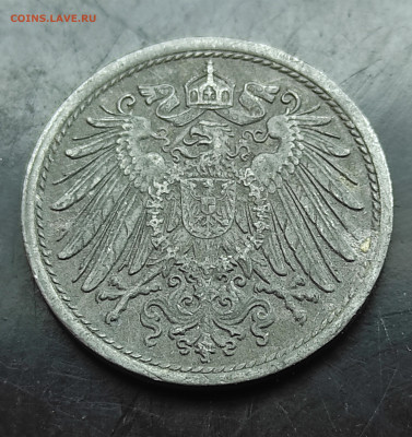 Германия 10 пфеннигов 1918 цинк до 2.03.2024 - IMG_20240226_144045