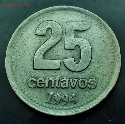 Аргентина 25 сентаво 1994 до 3.03.2024 - IMG_20240227_005157