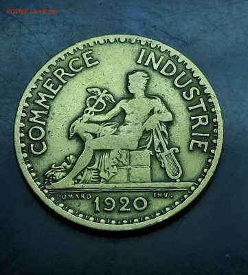 Франция 1 франк 1920 до 6.03.2024 - IMG_20240301_183918