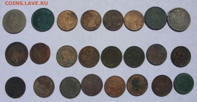 32 монеты копанина Германия. 19-20 век. - 24 монеты Германия 19-20 век - 2