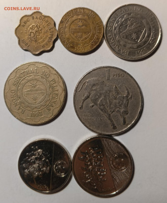 Набор монет Филиппины до 06.03.2024 в 22.00 MSK - Филиппины 1-450