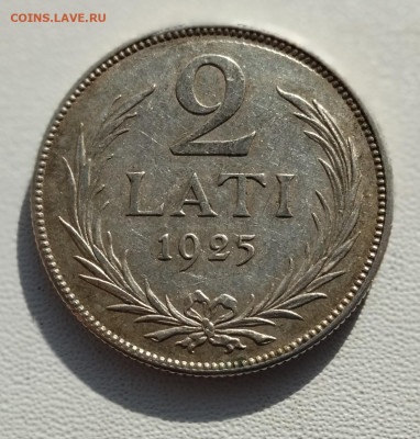 Латвия 2 лата 1925 - 2-2