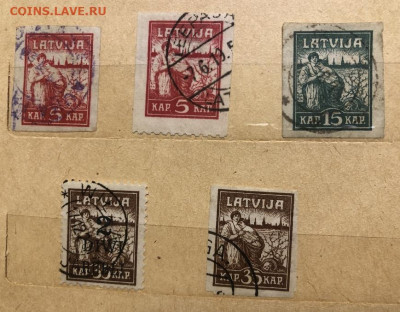Серия марок Латвии 1919 Liberation of Riga - IMG_0616