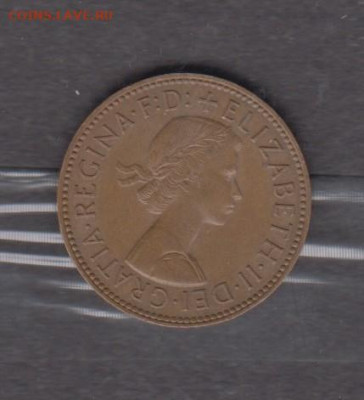 Великобритания 1966 пол пенни до 07 03 - 175а