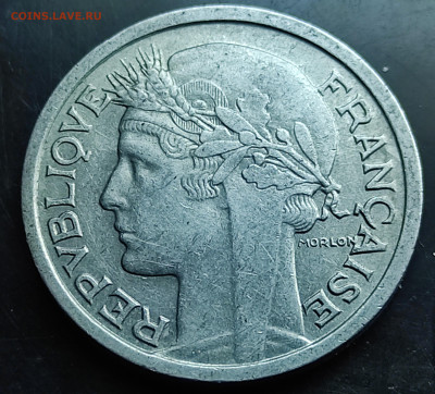 Франция 1 франк 1947 ал до 11.03.2024 - IMG_20240306_164128