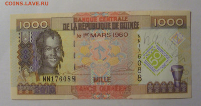 1 000 франков 1960 Гвинея (088) 13.03.24 22:00 М - CIMG1191.JPG