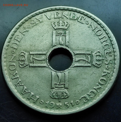 Норвегия 1 крона 1951 до 12.03.2024 - IMG_20240306_163259