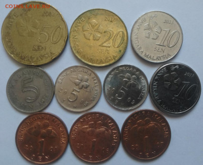 ФИКС Монеты Азии №2 до 17.03.2024 22-00 мск - Малайзия 1