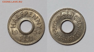 2 пенни 1954 года Елизавета II - 16.03 - IMG_20240310_203632
