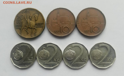 Чехия 7 монет до 20 .03.24 - 20240314_104134