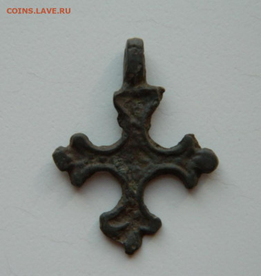 Криновидный крест 14-15 в.в. № 3. С рубля! до 27.03.24 - DSCN5933.JPG