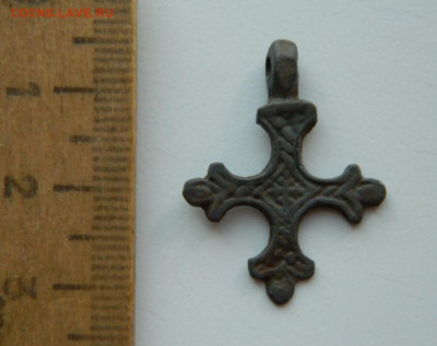Криновидный крест 14-15 в.в. №4 . С рубля! до 27.03.24 - DSCN5922.JPG