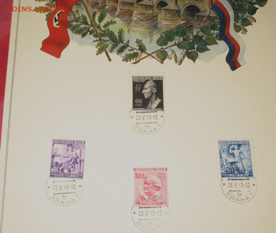 Памятный лист- марки-Рейх Богемия и Моравия 1942-43гг - IMG_0002.JPG
