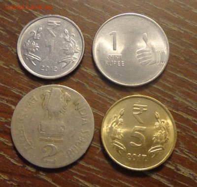 ИНДИЯ - подборка ходячки 4 шт. до 31.03, 22.00 - Индия 4 монеты разные_1.JPG