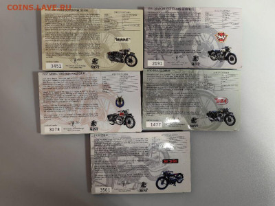 2дол 2007 О-ва Кука - Мотоциклы Ag999 (5шт), до 01.04 - ЯЯ Мото Кука-4