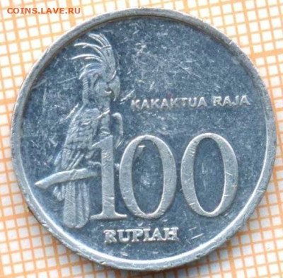 Индонезия 100 рупий 1999 г., до  03.04.2024 г. в 22.00 по Мо - Индонезия 100 рупий 1999 588а
