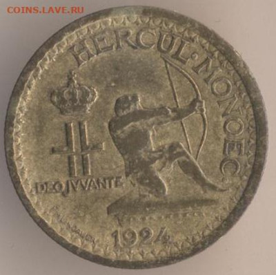 Рассказ об истории денежного обращения княжества Монако - 34