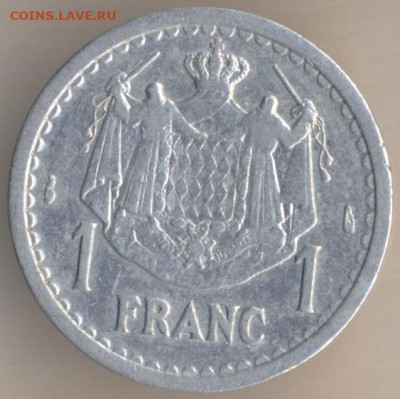Рассказ об истории денежного обращения княжества Монако - 5