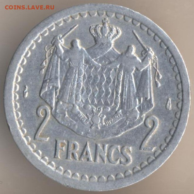 Рассказ об истории денежного обращения княжества Монако - 9