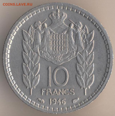 Рассказ об истории денежного обращения княжества Монако - 29