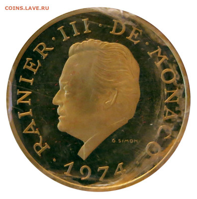 Рассказ об истории денежного обращения княжества Монако - 3000 франков (2)