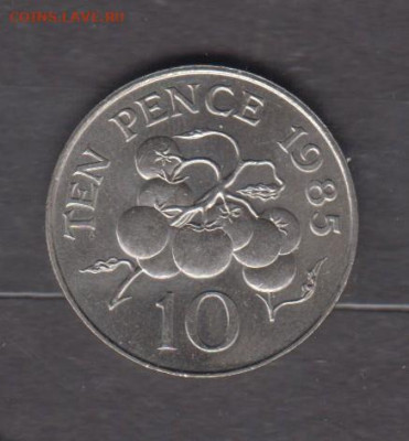 Гернси 1985 10 пенни FAO до 16 04 - 50
