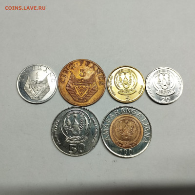 6 монет Руанды, до 20.04.24г. - IMG_20240417_144548