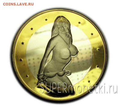 Монета с изображением женской груди ))) - seks_evro_suvenirnye_monety_18