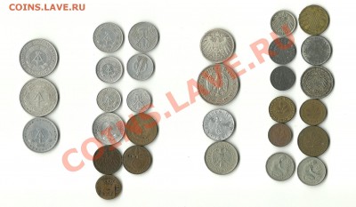 Монеты Германии - 1-1