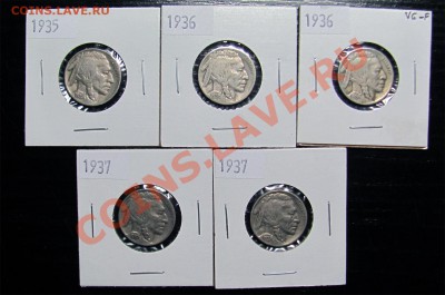 Ищу  5 cents Buffalo - Buffalo Nickels 5 pcs_1