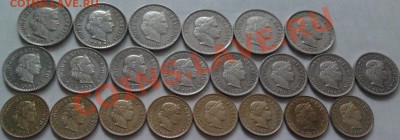 Монеты разных стран, в т.ч. из серебра (пополняемая) - 108