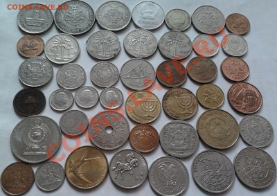 Монеты разных стран, в т.ч. из серебра (пополняемая) - 38