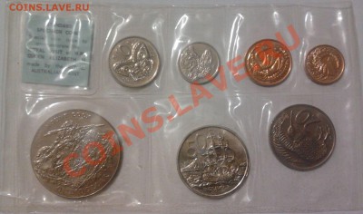 Монеты разных стран, в т.ч. из серебра (пополняемая) - нов. зел. набор 1