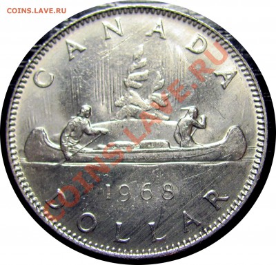 F53 Канада 1$ 1968 *No Island* до 28.02 в 22°° - F53 1$ 1968 No Island_01