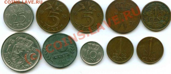 Некоторые монеты емеются с другими годами - Недерланды_1